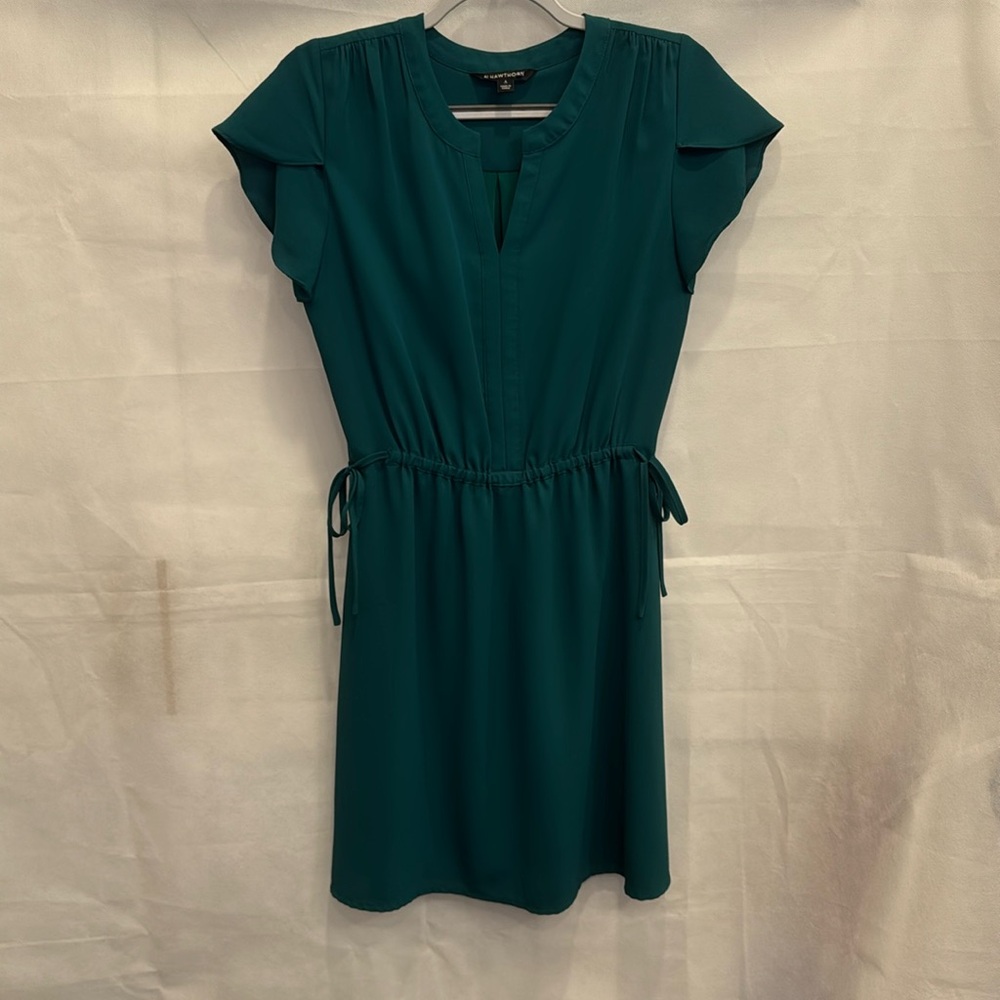 41 Hawthorn Deep Green Midi Dress